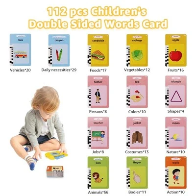 Professional OEM Services For Talking Flash Cards Learning Devices